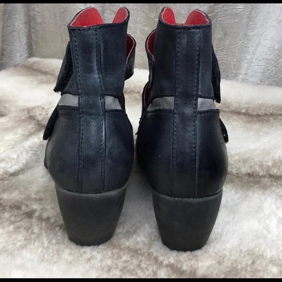 Sheridan Mia Charcoal Grey Nellie Bootie Size 37/7 - Picture 5 of 5